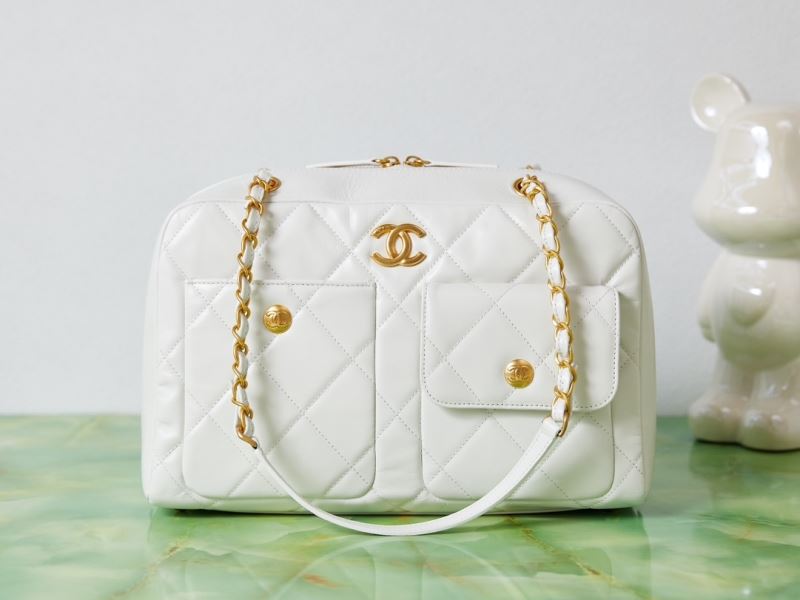 Ch**el top handle bags